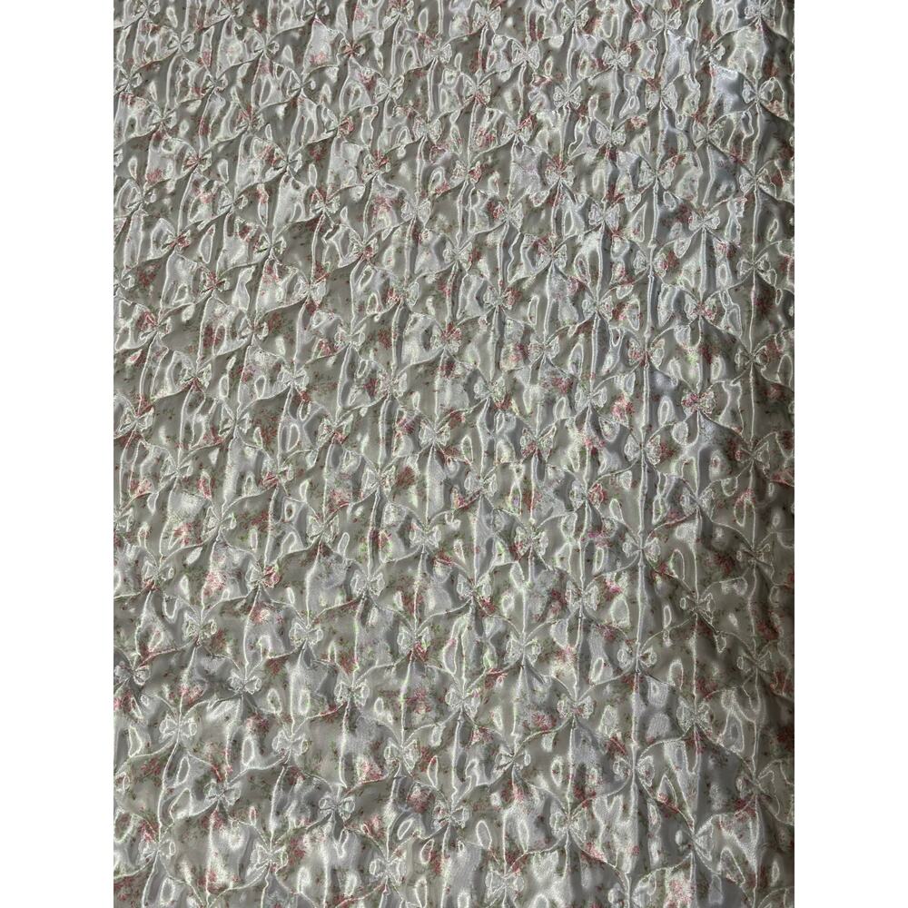 Laura Ashley Satin Pink Floral Full Size Comforter Cottagecore